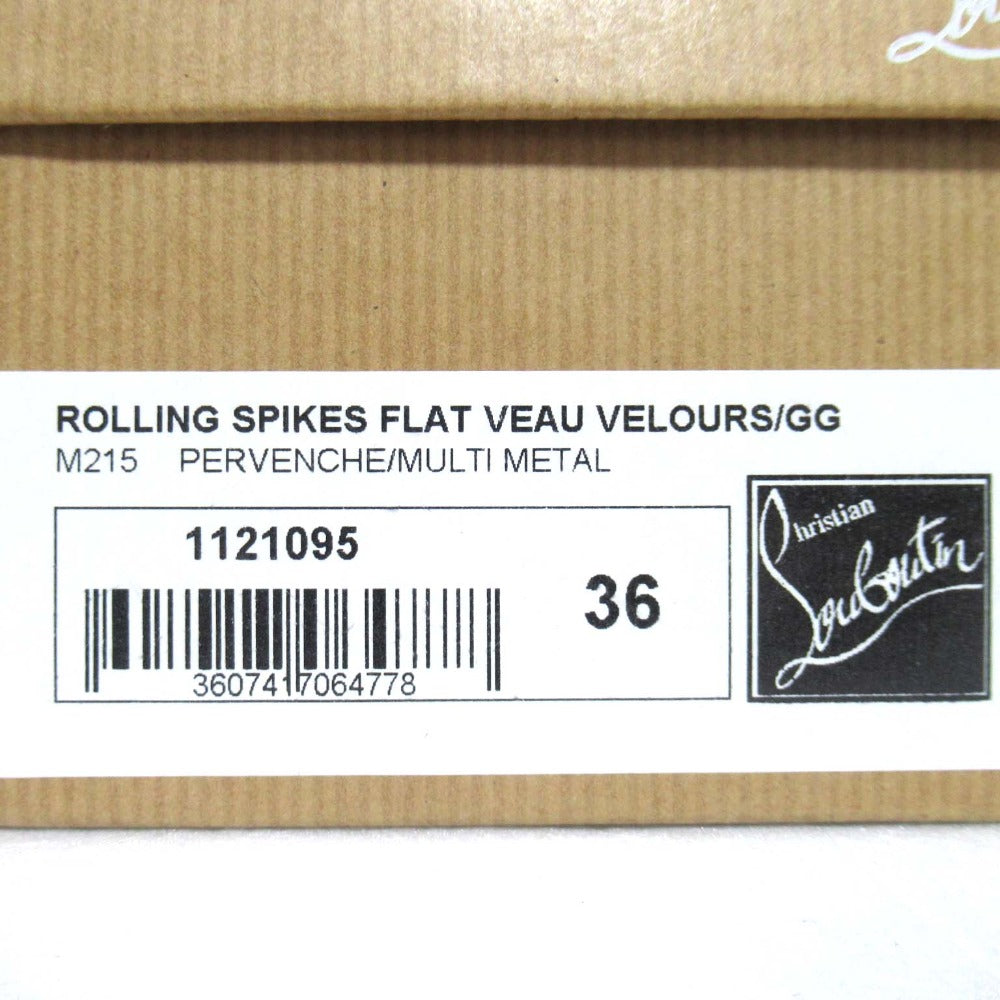 クリスチャンルブタン ROLLING SPIKES FLAT フラットシューズ