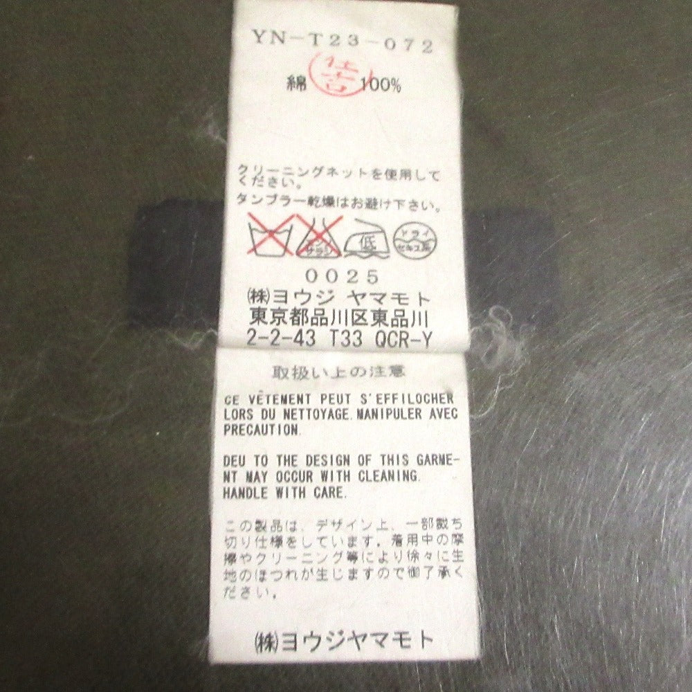 ワイズ アシンメトリー ニットカーディガン