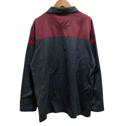 ヒューゴボス SLIM FIT LUXURY COTTONロングスリーブニットポロシャツ