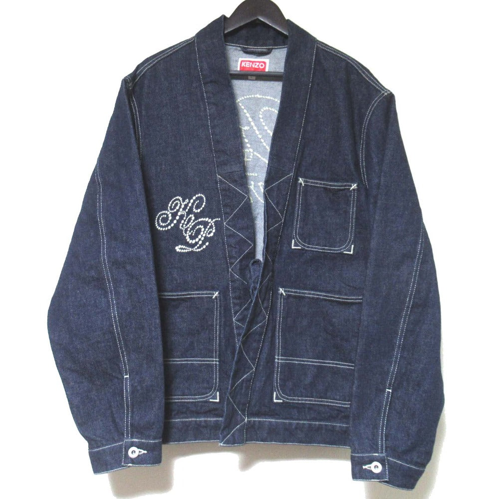 ケンゾー Kimono Denim 刺繍デニムジャケット