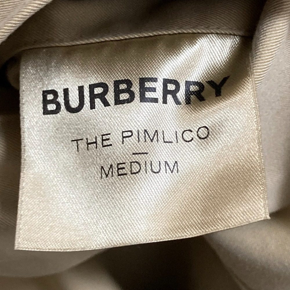 バーバリー THE PIMLICO コットンステンカラーコート