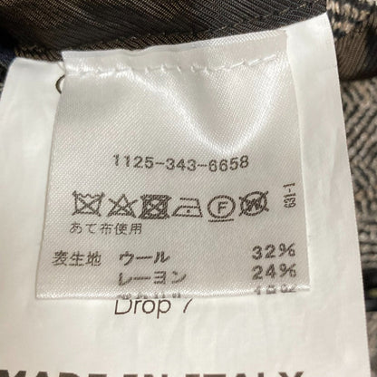 エリコフォルミコラ ヘリンボーンウールコート