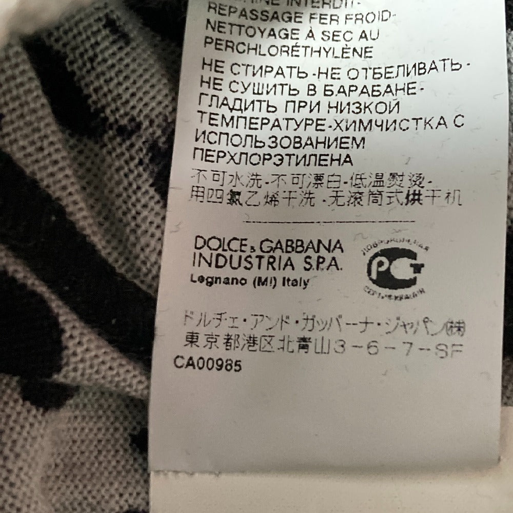 ドルチェ＆ガッバーナ レオパード柄アンサンブルニット