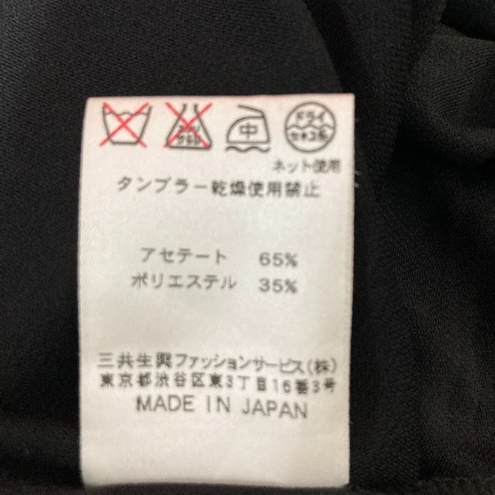 レオナールファッション カンカンストレッチ フラワープリントワンピース