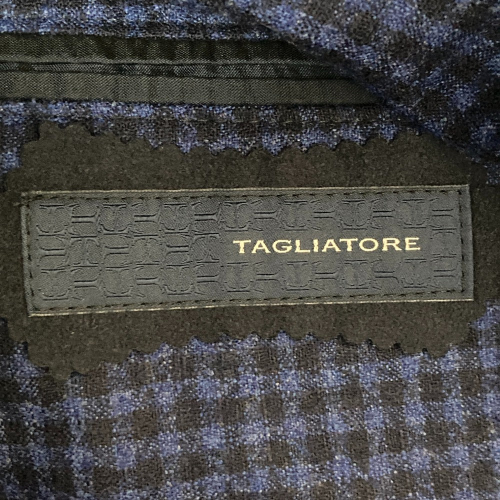 タリアトーレ チェックウールテーラードジャケット