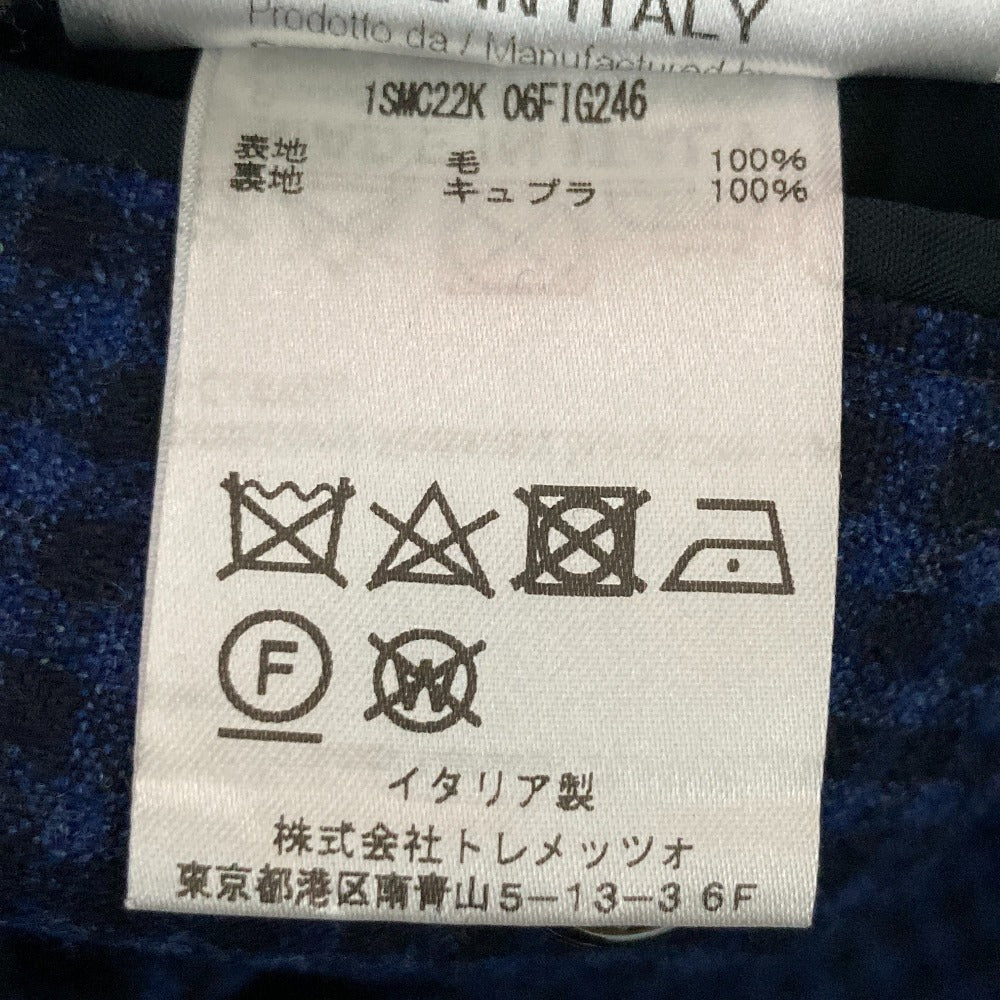 タリアトーレ チェックウールテーラードジャケット