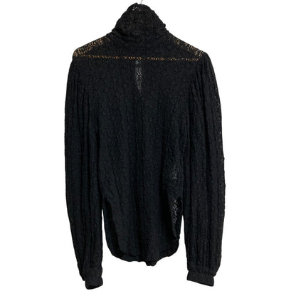 フミエタナカ lacey p o レースプルオーバーブラウス