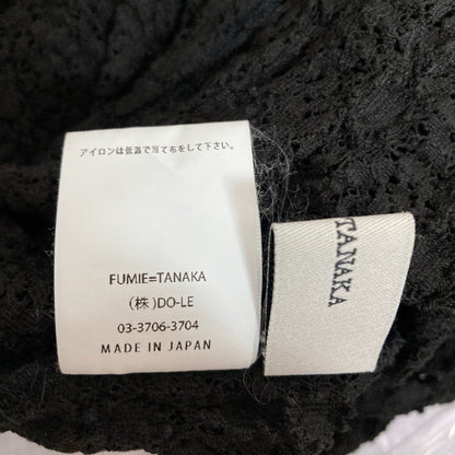 フミエタナカ lacey p o レースプルオーバーブラウス