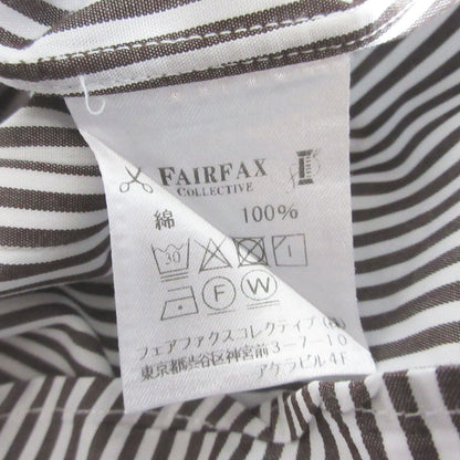フェアファックス ストライプコットンシャツ