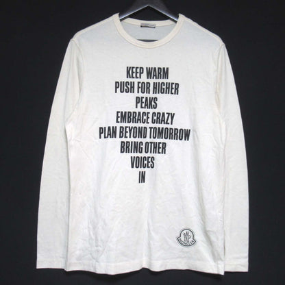モンクレール プリント長袖Tシャツ