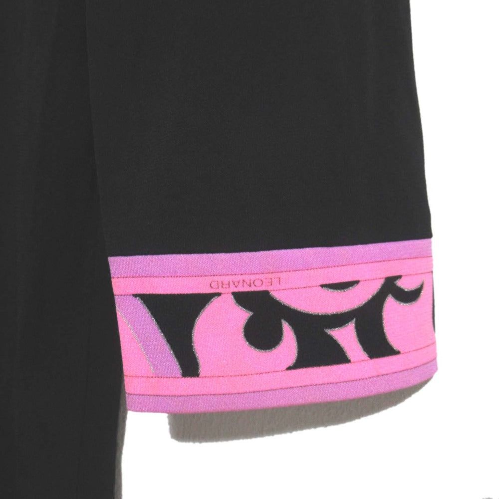 レオナールファッション七分袖ブラウス