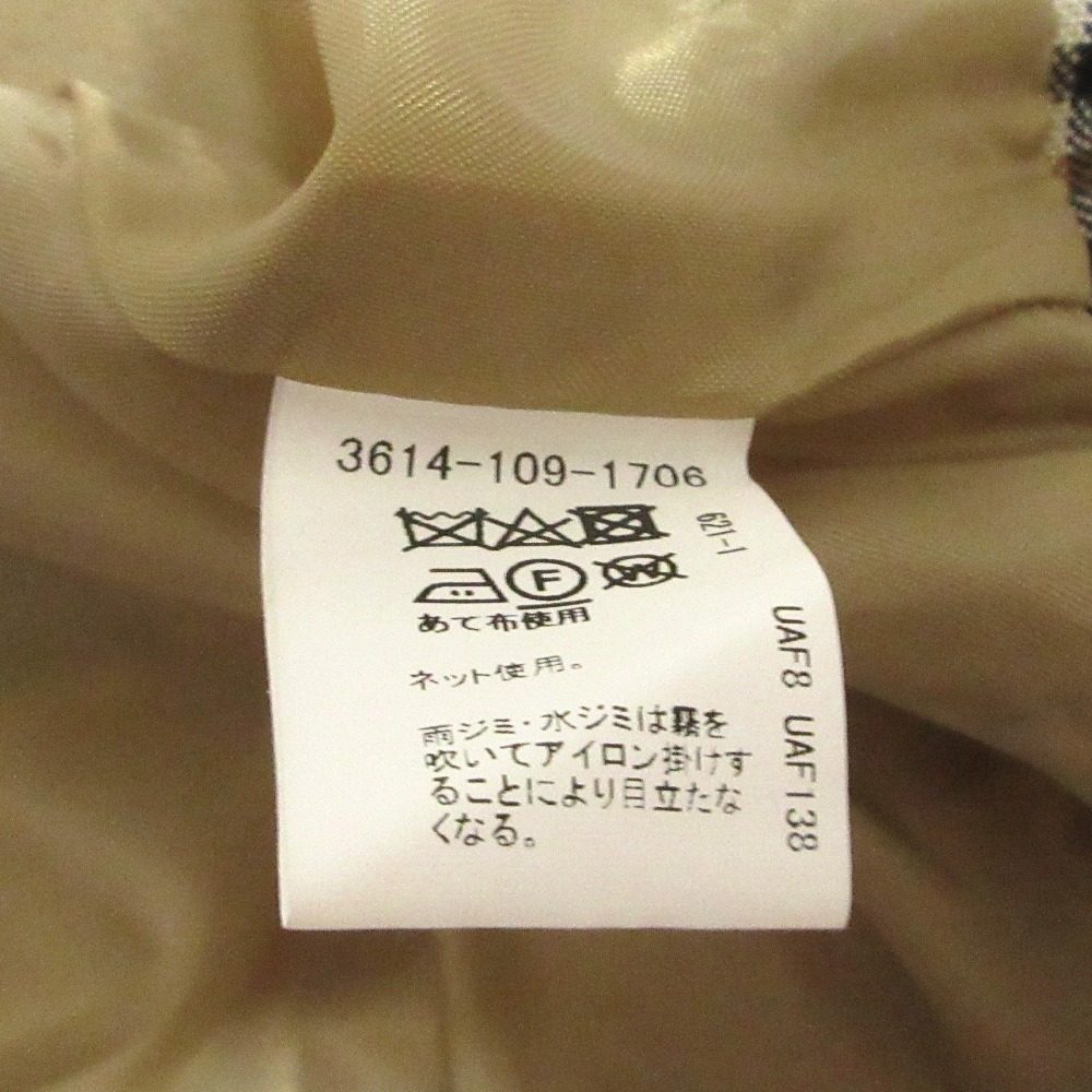ユナイテッドアローズ グリーンレーベルリラクシング チェックワイドパンツ