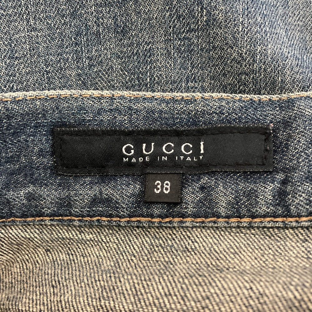 グッチ ロマンチックG デニムスカート