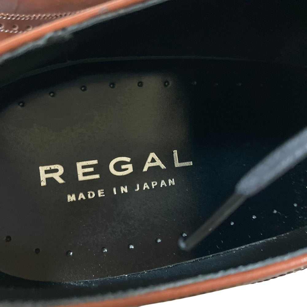 リーガル ウイングチップレザーシューズ