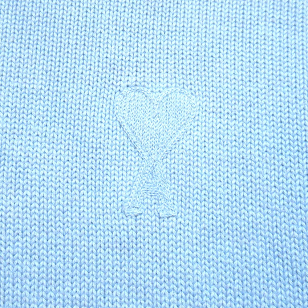 アミパリス ハート刺繍ウールニットセーター