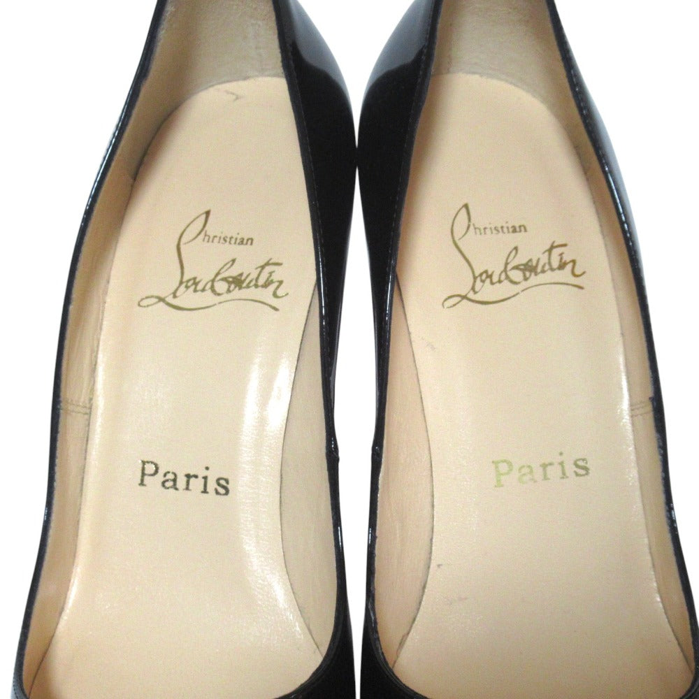 クリスチャンルブタン PIGALLE100 パテントパンプス