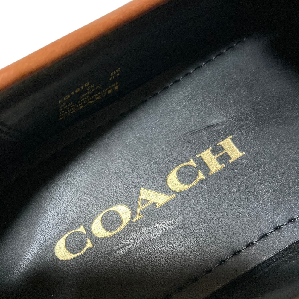 コーチ Motto Varsity Driver レザーローファー