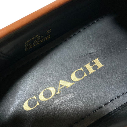 コーチ Motto Varsity Driver レザーローファー