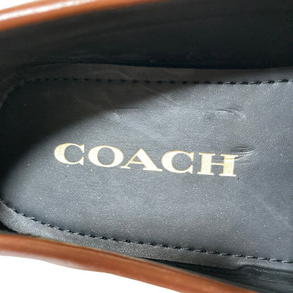 コーチ Motto Varsity Driver レザーローファー