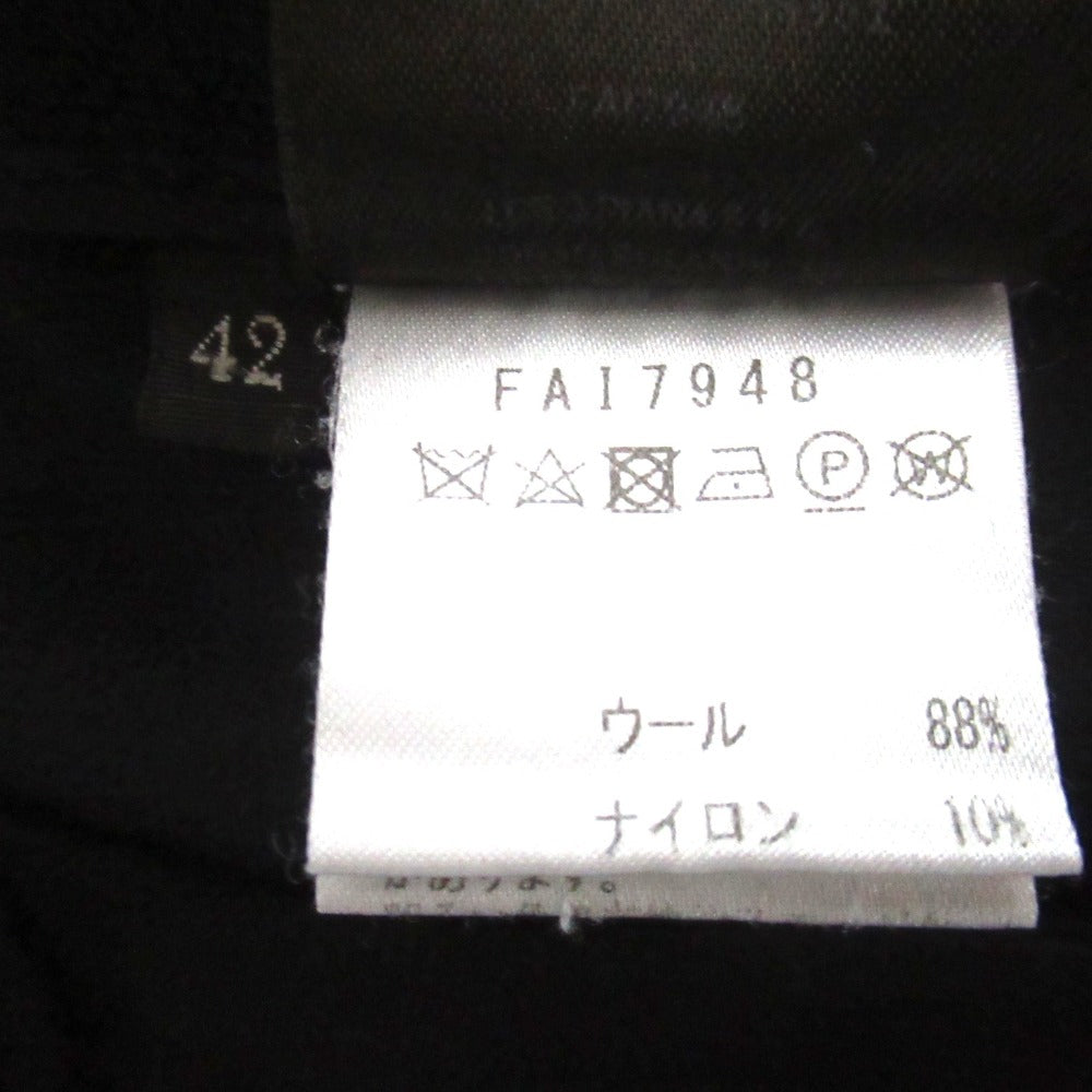 ロロピアーナ ストレッチウールスラックス