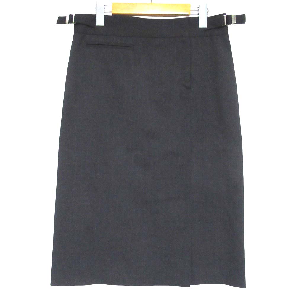 グッチ ひざ丈スリットスカート