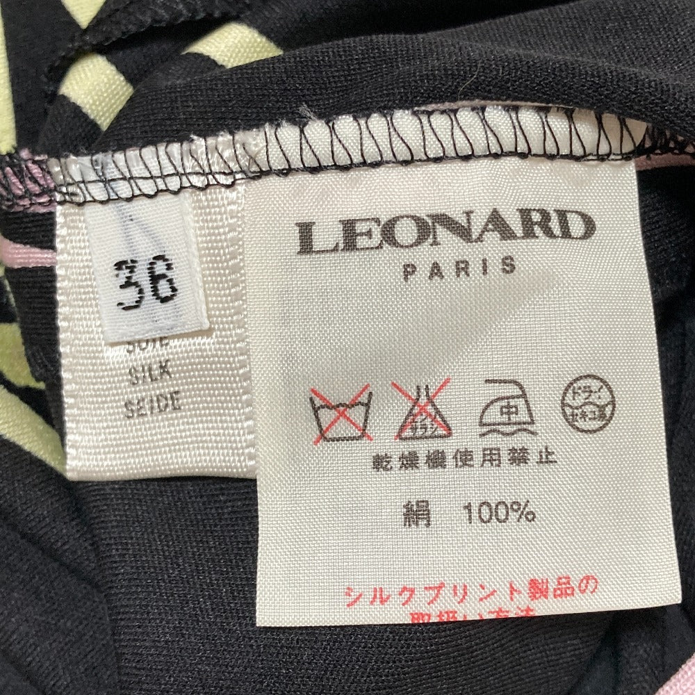 レオナール シルクニットブラウス