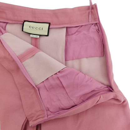 グッチ ウールクロップドワイドパンツ