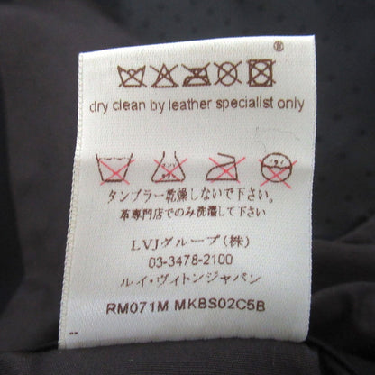 ルイヴィトン レザーショートジャケット