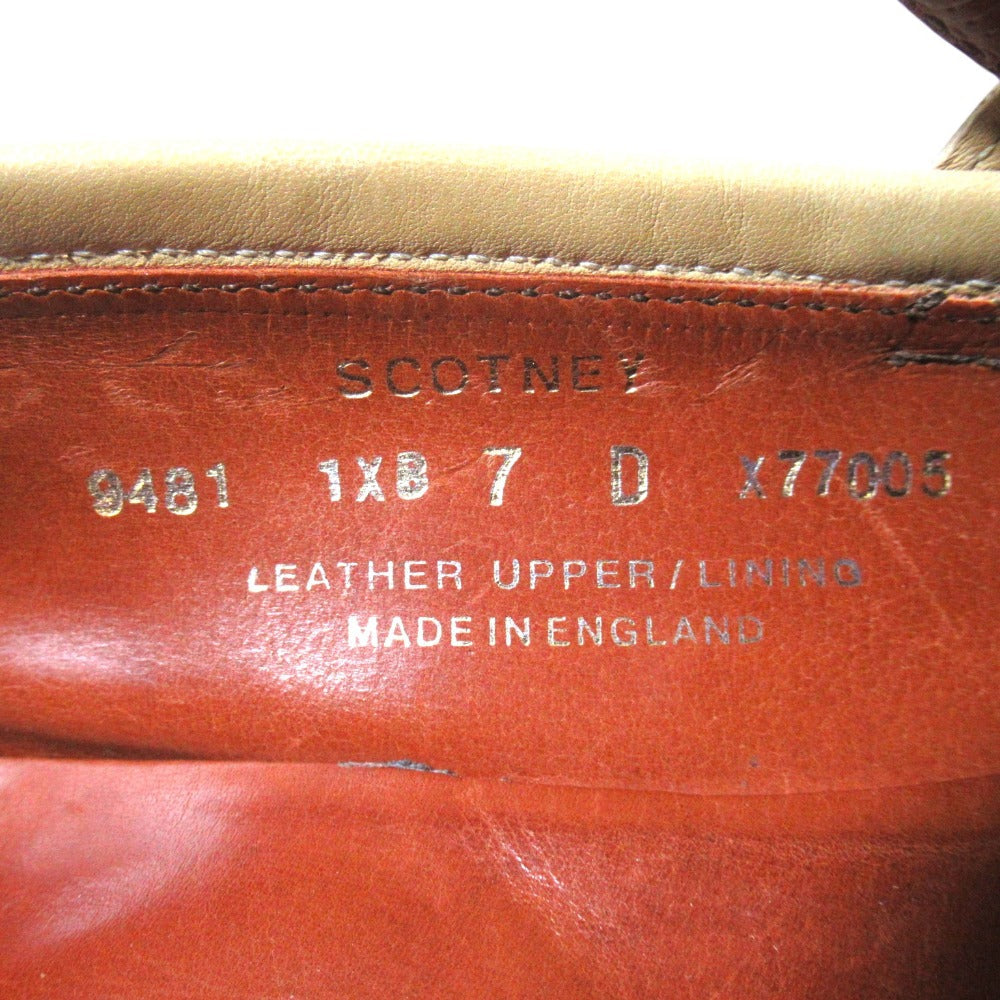クロケットアンドジョーンズ ハンドグレード SCOTNEY レザーローファー