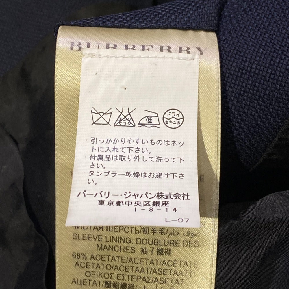 バーバリーロンドン バージンウールテーラードジャケット