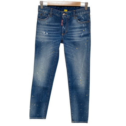 ディースクエアード Cropped Twiggy Jean デニムパンツ