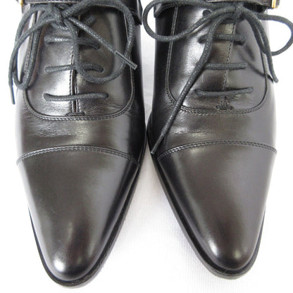 エルメス レザー レースアップパンプス