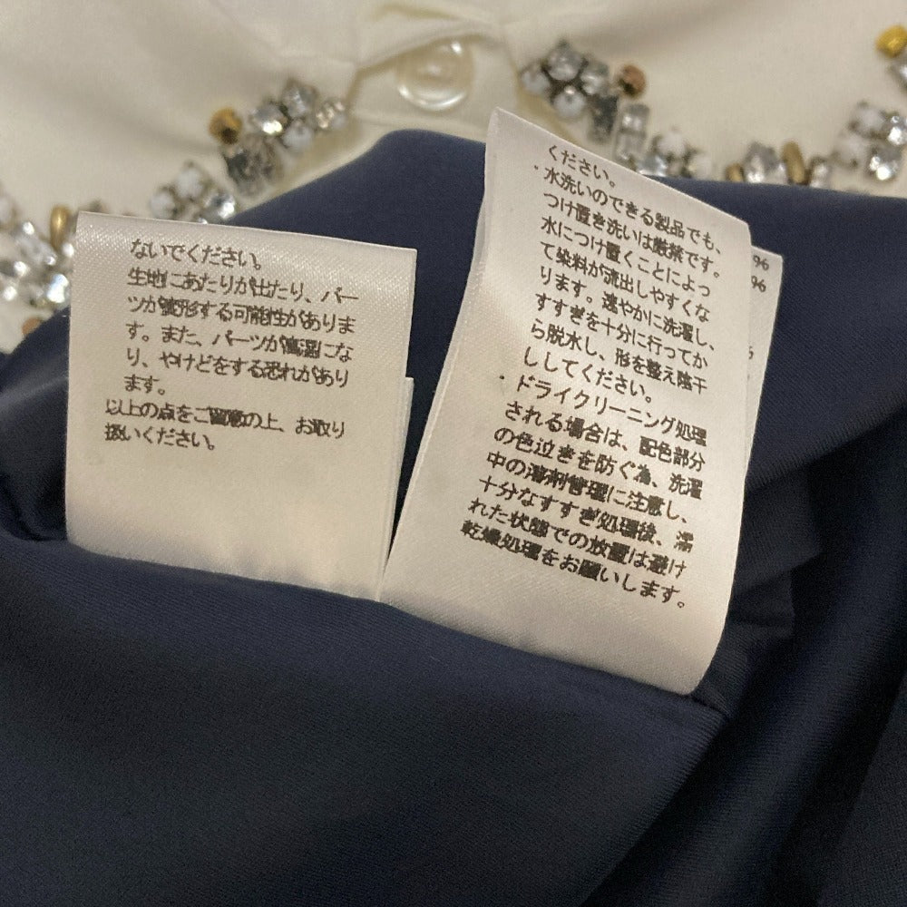 チェスティ ビジューカラードッキングシャツワンピース