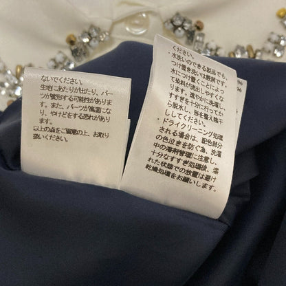 チェスティ ビジューカラードッキングシャツワンピース