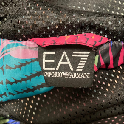 エンポリオアルマーニEA7 ボタニカル柄ジップアップジャケット