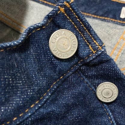 シオタ STRAIGHT 5 POCKET PANTS デニムパンツ