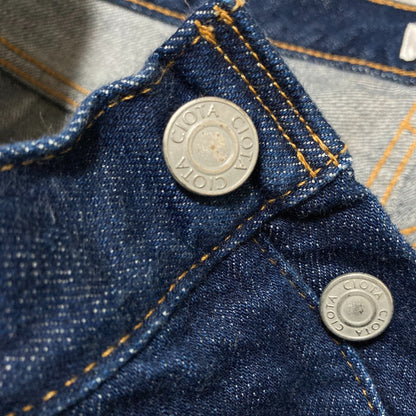 シオタ STRAIGHT 5 POCKET PANTS デニムパンツ