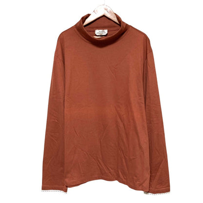 エルメス タートルネックレイヤード風Tシャツ