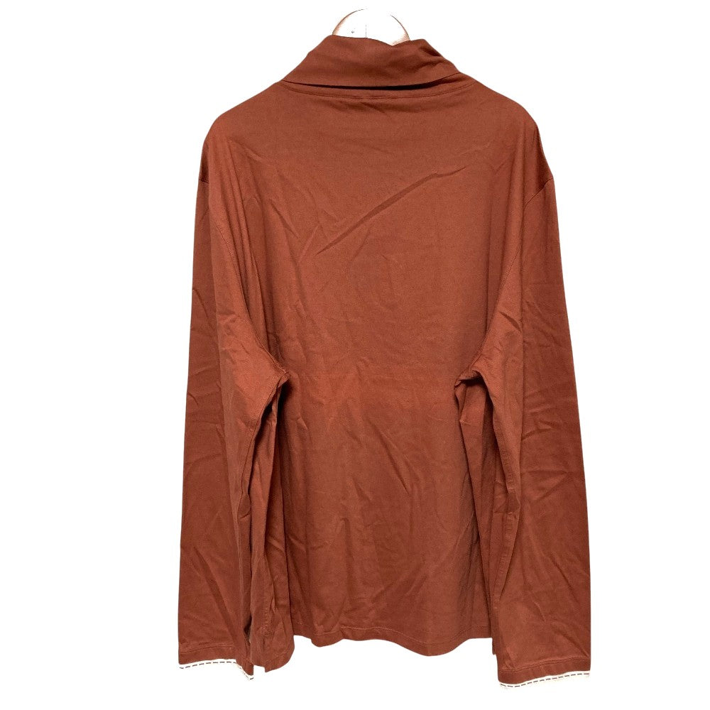 エルメス タートルネックレイヤード風Tシャツ