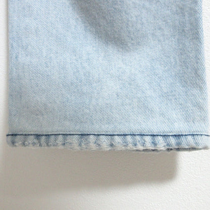 スリーバイワン ABBI JEAN ASYMMETRICAL WAIST CLEAN デニムパンツ
