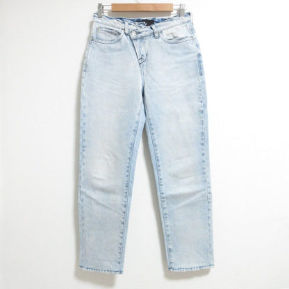 スリーバイワン ABBI JEAN ASYMMETRICAL WAIST CLEAN デニムパンツ