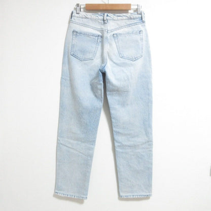 スリーバイワン ABBI JEAN ASYMMETRICAL WAIST CLEAN デニムパンツ