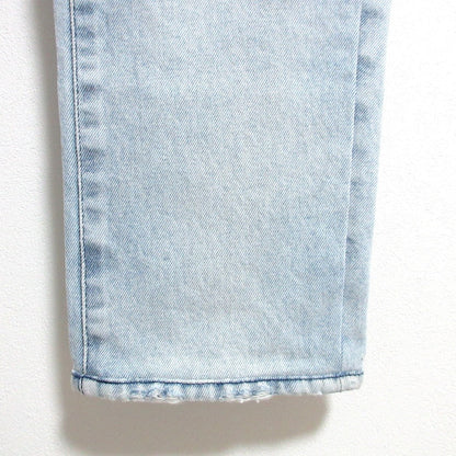 スリーバイワン ABBI JEAN ASYMMETRICAL WAIST CLEAN デニムパンツ