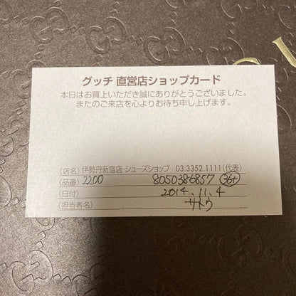 グッチ ジョルダン レザーローファー