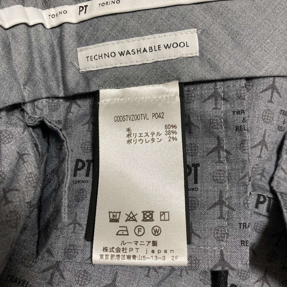 PTトリノ ウールストレッチスラックス