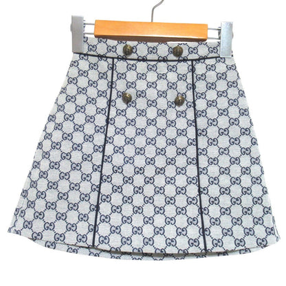 グッチ BEEボタン GGジャカード キッズスカート