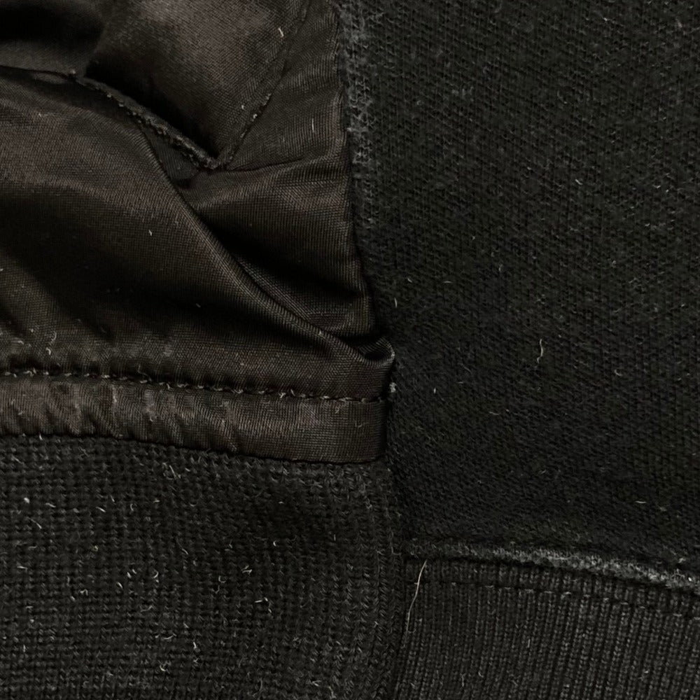 サカイ stitching bat sleeve hooded ナイロンスポンジジャケット