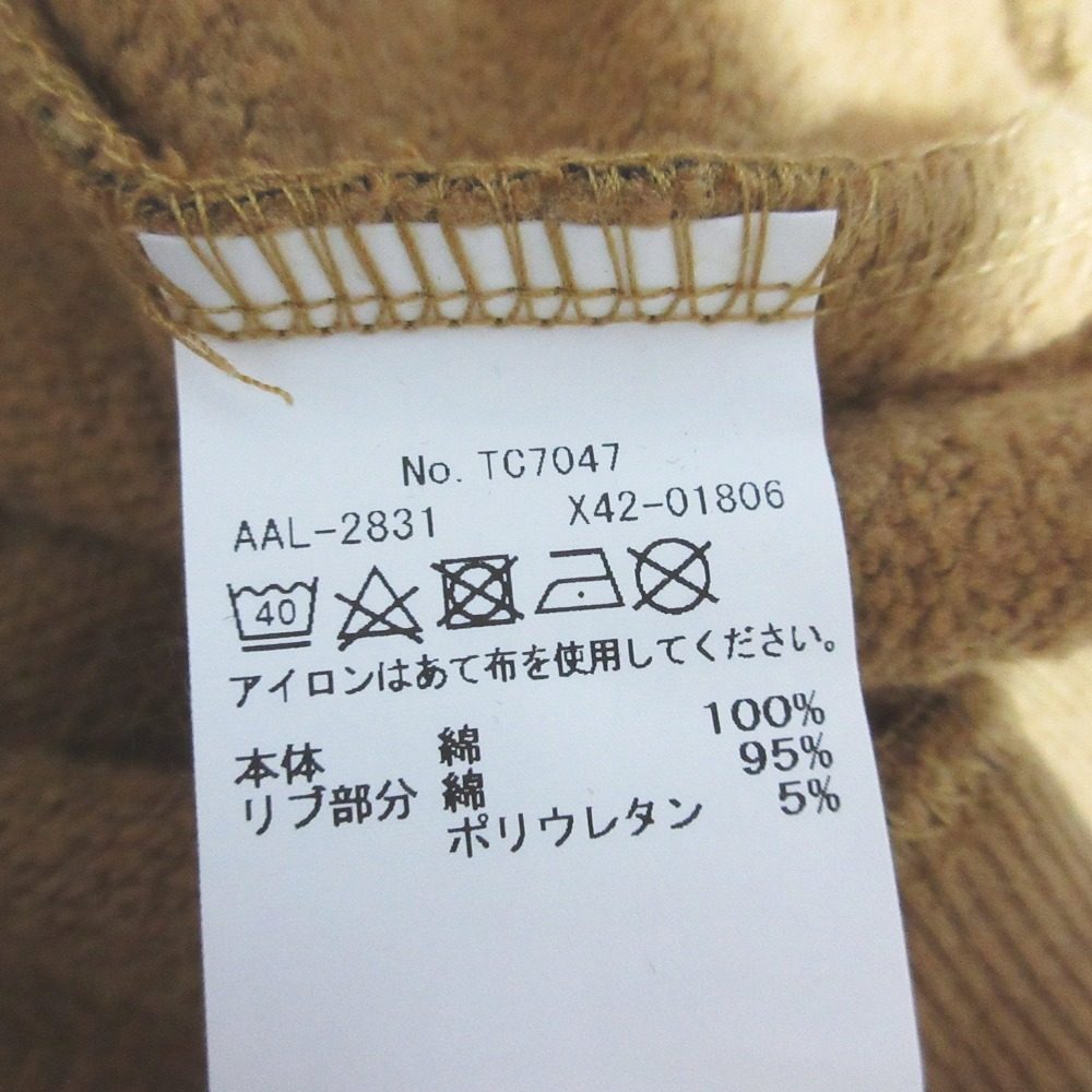 アルファインダストリーズ 迷彩ショートスウェットパーカー