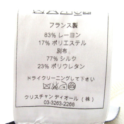 クリスチャンディオール レースシフォンニットカットソー