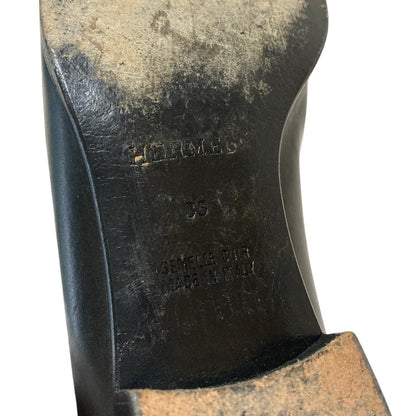 エルメス ケリー ボックスカーフ ローファー